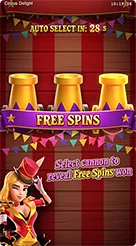 Fitur Putaran dan Informasi Bonus Layar